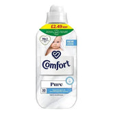 Comfort Sensitive Fabric Conditioner Pure 33 washes (990 ml) (Case of 8)  Adomoo